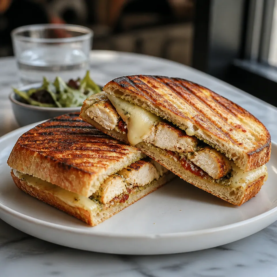 Vegan Tomato Pesto Panini, Halal Paninis in Burnage at Crema Dolce