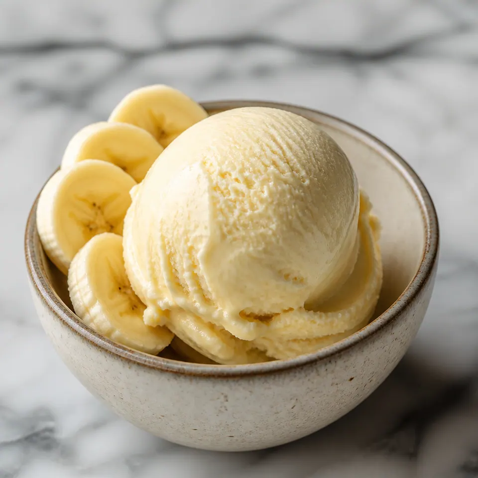 Banana Gelato Ice Cream, Ice Cream in Burnage at Crema Dolce