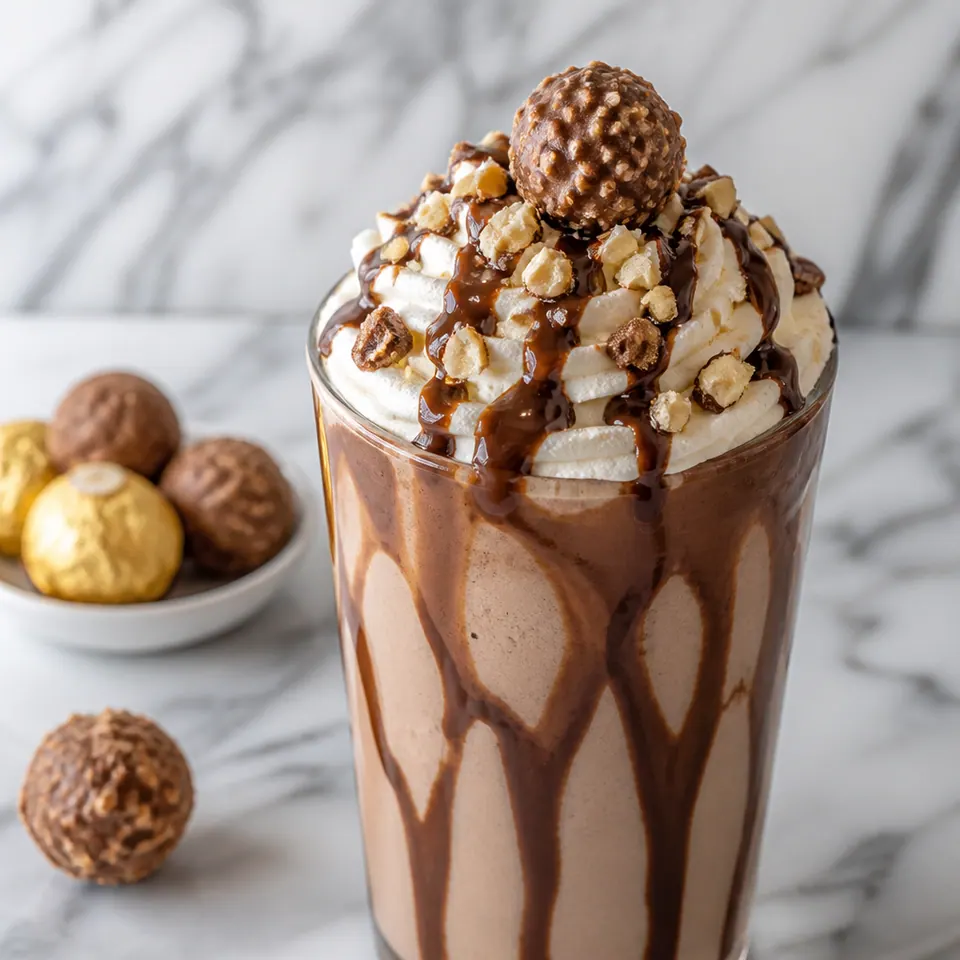 Nutella & Ferrero Milkshake, Shakes in Cheadle at Crema Dolce