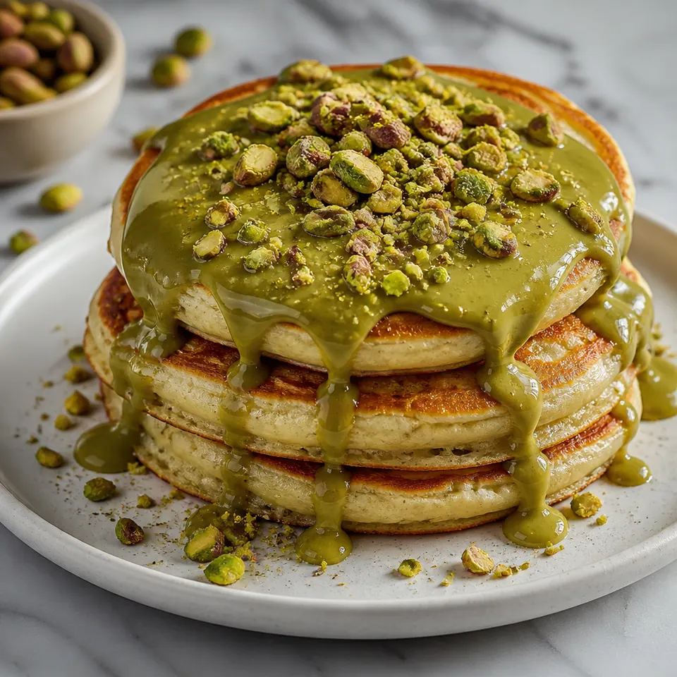 Pistachio Pancake, Cakes in Cheadle at Crema Dolce
