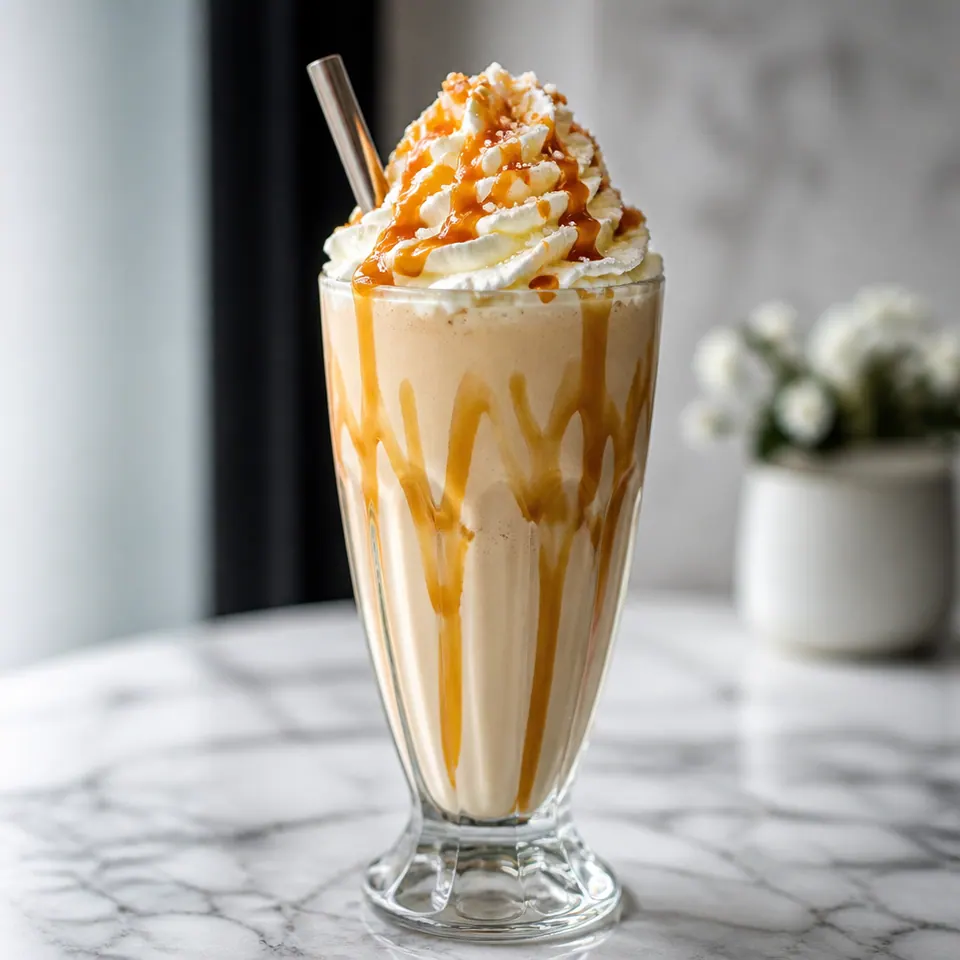Salted Caramel Milkshake, Shakes in Cheadle at Crema Dolce