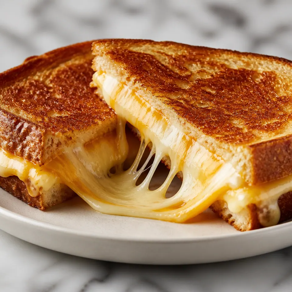 Three Cheese Toastie, Halal Paninis in Burnage at Crema Dolce