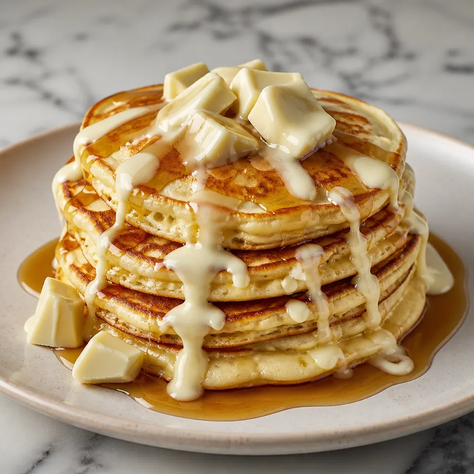 White Snow Pancake, Cakes in Cheadle at Crema Dolce